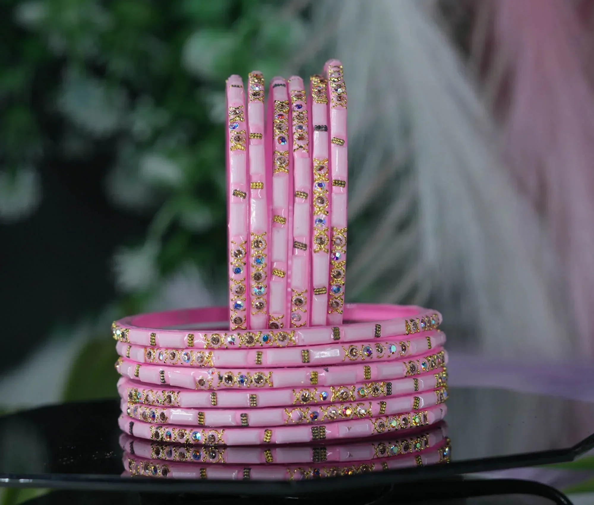 PinkBangles_1 - The Golden Cascade